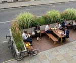 Puczynski Parklet 28 49 01 - integrated planters and cycle parking
