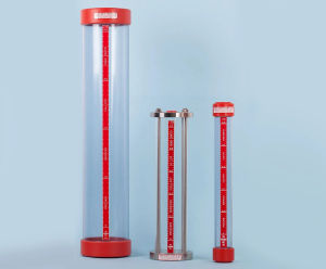 Calibration Pots - vessels for dosing pump flow measurement