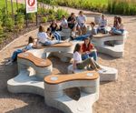 Puczynski Parklet 21 04 03 - contemporary timber and concrete seating