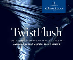 Efficiently designed to perfectly clean - TwistFlush by Villeroy & Boch