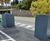 Duo - steel freestanding planters for outdoor spaces 4