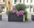 Duo - steel freestanding planters for outdoor spaces 12
