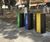 Miane - cylindrical outdoor waste recycling bins 1