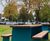 Wave - hardwood and steel picnic table with benches 2