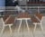 Noale  - outdoor steel and wood picnic table and benches 0