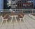 Noale  - outdoor steel and wood picnic table and benches 5