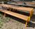 Noale  - outdoor steel and wood picnic table and benches 4