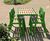 Casteo - steel and wood outdoor picnic table and benches 3