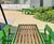 Casteo - steel and wood outdoor picnic table and benches 2