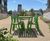 Casteo - steel and wood outdoor picnic table and benches 0