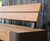 Fola - outdoor steel and wood seat 9