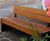 Fola - outdoor steel and wood seat 11