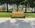 Fola - outdoor steel and wood seat 12