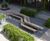 LINK - steel and mahogany outdoor table and seating set 0