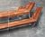 LINK - steel and mahogany outdoor table and seating set 7