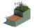 Allium Street Furniture Product Range - modular metal benches and planters 5