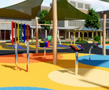 Rainbow Quartet Ensemble - outdoor musical instrument set for playgrounds - on this page