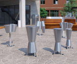 Drum Circle Ensemble - outdoor stainless steel group percussion instruments - on this page
