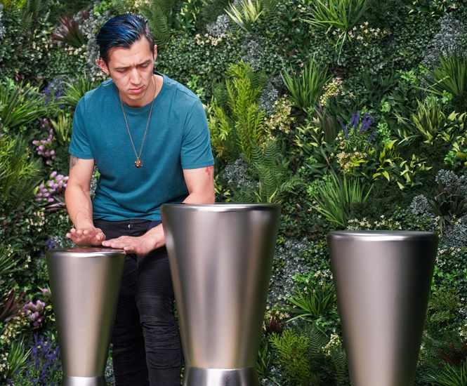 Djembes - stainless steel outdoor hand drums for public music spaces