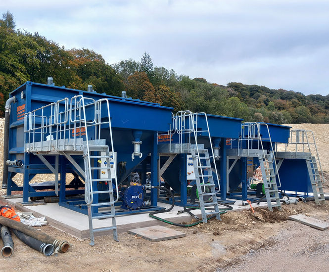 Suspended solids removal and water treatment for major UK road update