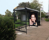 Metro Bus Shelter - stainless steel public transport shelter for cities - on this page
