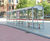 Metro Bus Shelter - stainless steel public transport shelter for cities 1