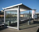 Anti-Terrorist Shelter - steel blast proof shelter for public transport