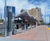 Sinewave BRT Shelter - stainless steel modular bus stop shelter 0