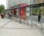 Bespoke Canopies & Covered Walkways - steel and glass outdoor shelter 2