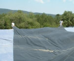 Smooth EPDM Rubber Pond Liner - flexible waterproofing