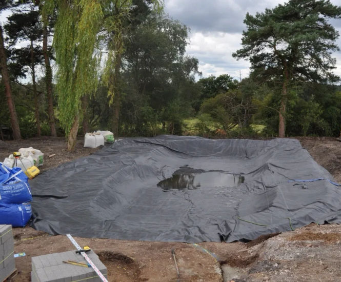 Gordon Low PVC Pond Liner - flexible waterproof membrane for garden ponds