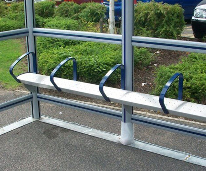 Bespoke transport interchange and waiting area seating