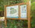 Vertically mounted timber Interpretation Panels - outdoor educational signs 0