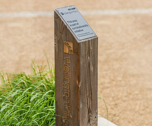 Directional bollards