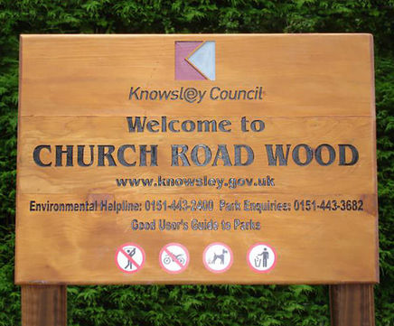 Routed Timber Signs - engraved wooden signs for parks and attractions