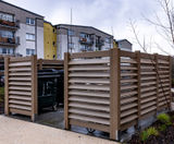 Normandy - recycled plastic louvered bin shelters - on this page