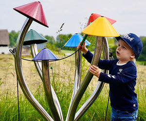 Liberty Bells - outdoor musical mushroom bells 