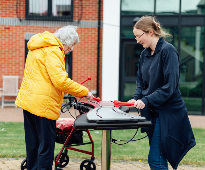 Duo Outdoor Xylophone