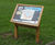 Oak lectern-frame Interpretation Panels - outdoor educational park signs 1