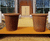 Corten Steel Planters - rusted metal outdoor garden plant containers 1