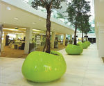 Blob Planter - lightweight fibreglass outdoor garden plant pot