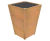 Folkestone Straight and Tapered - hardwood timber outdoor garden planter 6