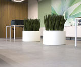 Ellipse Planter - lightweight fibreglass outdoor garden plant pot - on this page