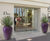 Dune - lightweight fibreglass outdoor planter for gardens and patios 1