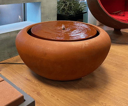 Premium Bowl Water Table - fibreglass outdoor garden water feature