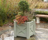 Kensington Premium Planter - timber outdoor planter for gardens - on this page
