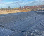 Pond Liner Protection Geotextile - protects pond & attenuation tank liners