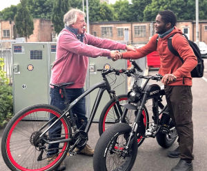 Bike hubs - secure outdoor cycle storage lockers for public spaces