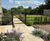 Traditional-style 4-bar steel estate and parkland fencing 1