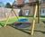 2.4m Log Swing with Basket Seat 3